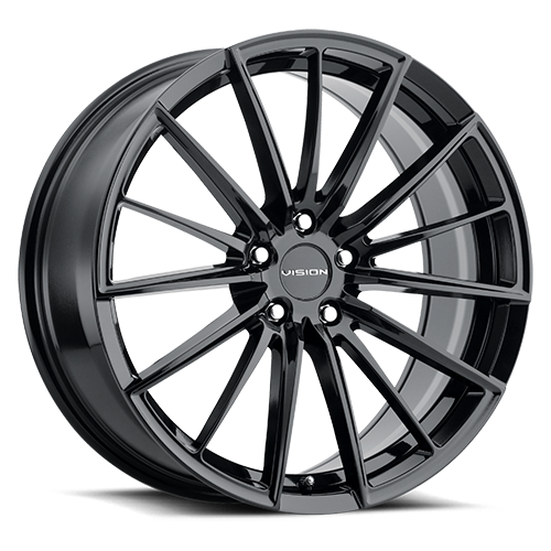 16x7.5 Vision 473 Axis Gloss Black 5x115 ET34 Wheel Rim