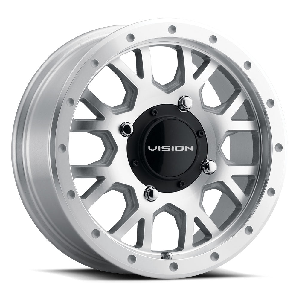 14x7 Vision GV8 Invader Machined 4x110 ET38.2 Wheel Rim - 0