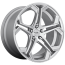 20X10.5 Foose Impala Gloss Silver Machined 5x114.3 F170200565+40-3