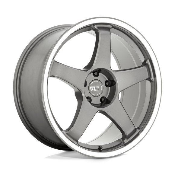 19X9.5 Motegi MR151 CS5 Gunmetal With Machined Lip 5X114.3 ET15 wheel/rim