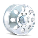 17X6.5 Ion Alloy 167 Polished Wheel/Rim 8x210 ET125.3 167-7679FP-2