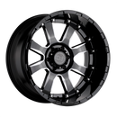 20x9 Black Rhino Sierra Black Wheel/Rim 6X139.7 20-9 6-139.7 ET12-3