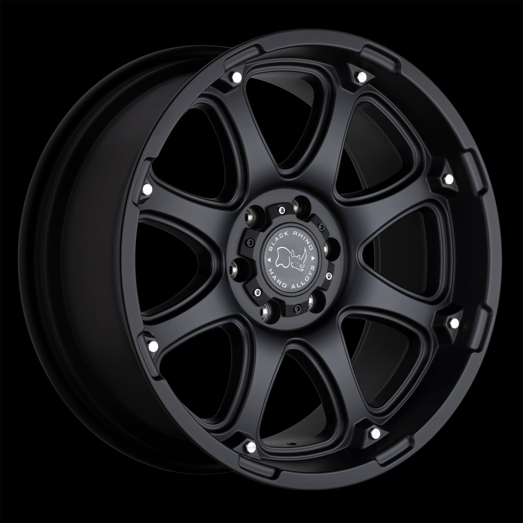 20x9 Black Rhino Glamis Black Wheel/Rim 5x127 5-127 5x5  20-9 ET-12