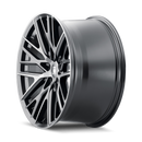 20X10.5 Touren TR91 Matte-Black-Brushed Wheel/Rim 5x112 ET40 3291-2145TM40-2