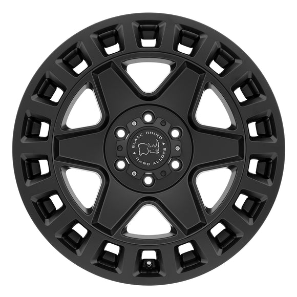 17X8 Black Rhino York M-BLK 6X130 ET52 wheel/rim