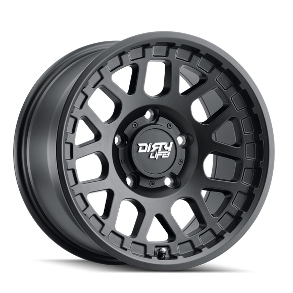 17X9 Dirty Life Mesa Black-Matte Wheel/Rim 6x135 ET-12 9306-7936MB12