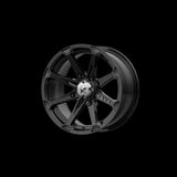 14X7 MSA OFFROAD Diesel Black Wheel/Rim 4X156 ET-47 4-156 14-7 M12-14756