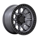 20x9 Black Rhino Calico Matte Gunmetal Matte Black Lip 6x139.7 ET0.00 Wheel-3