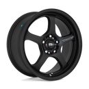 17X8 Motegi MR131 Black Wheel 5X114.3 ET40 5-114.3 17-8 MR13178012740-1