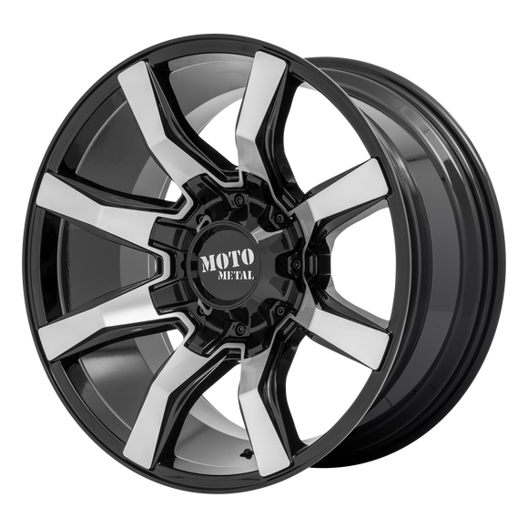 22X10 Moto Metal MO804 SPIDER G-BLK MACH 6X135/6X139.7 ET-18 wheel/rim