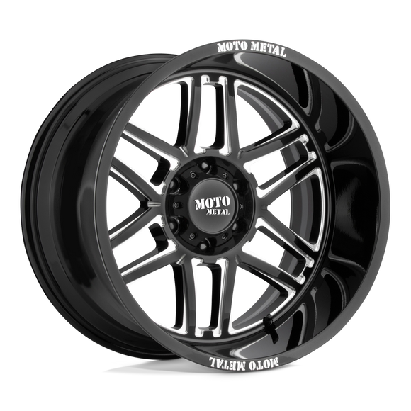 20X9 Moto Metal MO992 FOLSOM Gloss Black Milled 6X139.7 ET18 wheel/rim
