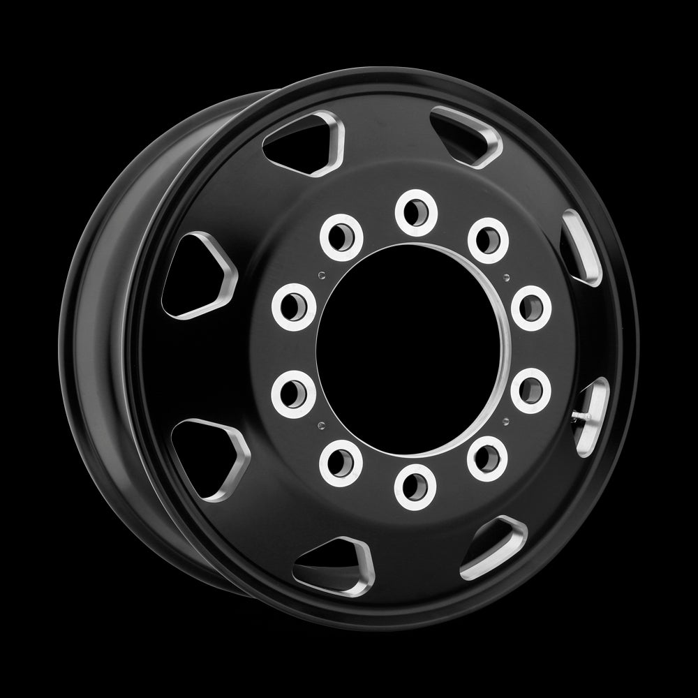 24.5X8.25 American Racing ATX AO401 OCTANE S-BLK MILL 10X285.75 ET144 wheel - 0