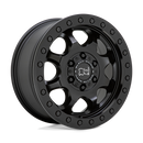 17X8 Black Rhino VENTURE Beadlock Matte Black 6X130 ET38 wheel/rim-1