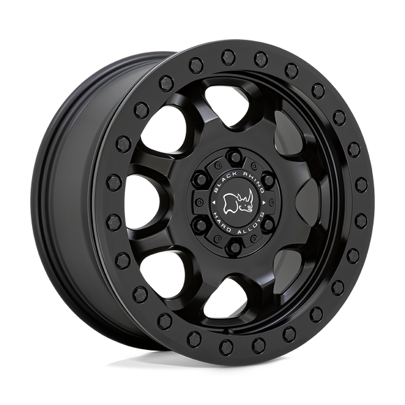 17X8 Black Rhino VENTURE Beadlock Matte Black 6X130 ET38 wheel/rim