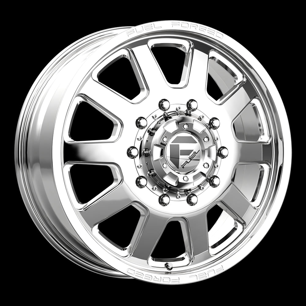 22X12 Fuel MONO DE09 FF09D Polished 10X170 ET-50 wheel/rim