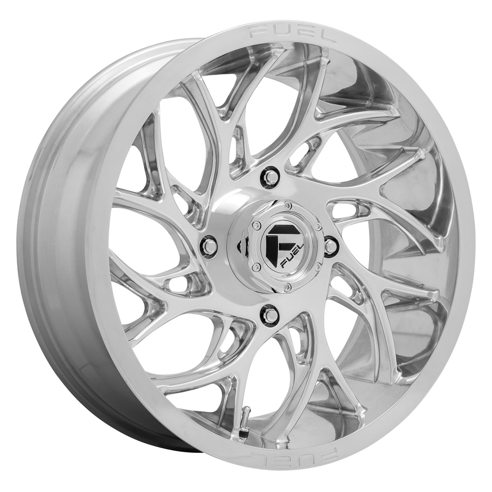 24X7 Fuel UTV D204 Runner Polished 4X137 ET13 wheel/rim