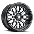 Vision 402 Riot Gloss Black Machined Face 22X10 6x135 ET-19 Wheel/Rim-2
