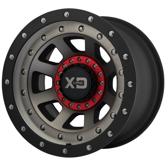 17X9 XD Series XD137 FMJ S-BLK DTCC 5X127/5X139.7 ET-12 wheel/rim