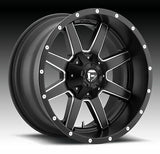 18X9 Fuel D538 Maverick Matte Black Milled 6X135/6X139.7 ET20 wheel/rim
