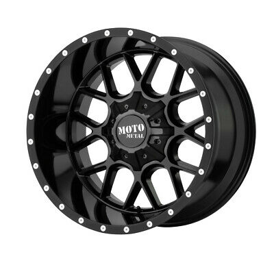 22X10 Moto Metal MO986 SIEGE Gloss Black 6X135/6X139.7 ET-18 wheel/rim