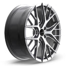 17x7.5 RTX Valkyrie Lite Gunmetal Machined 5x114.3 ET40 wheel/rim-3