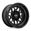 17X9 KMC KM725 TERRA Satin Black 6X139.7 ET-38 wheel/rim-2