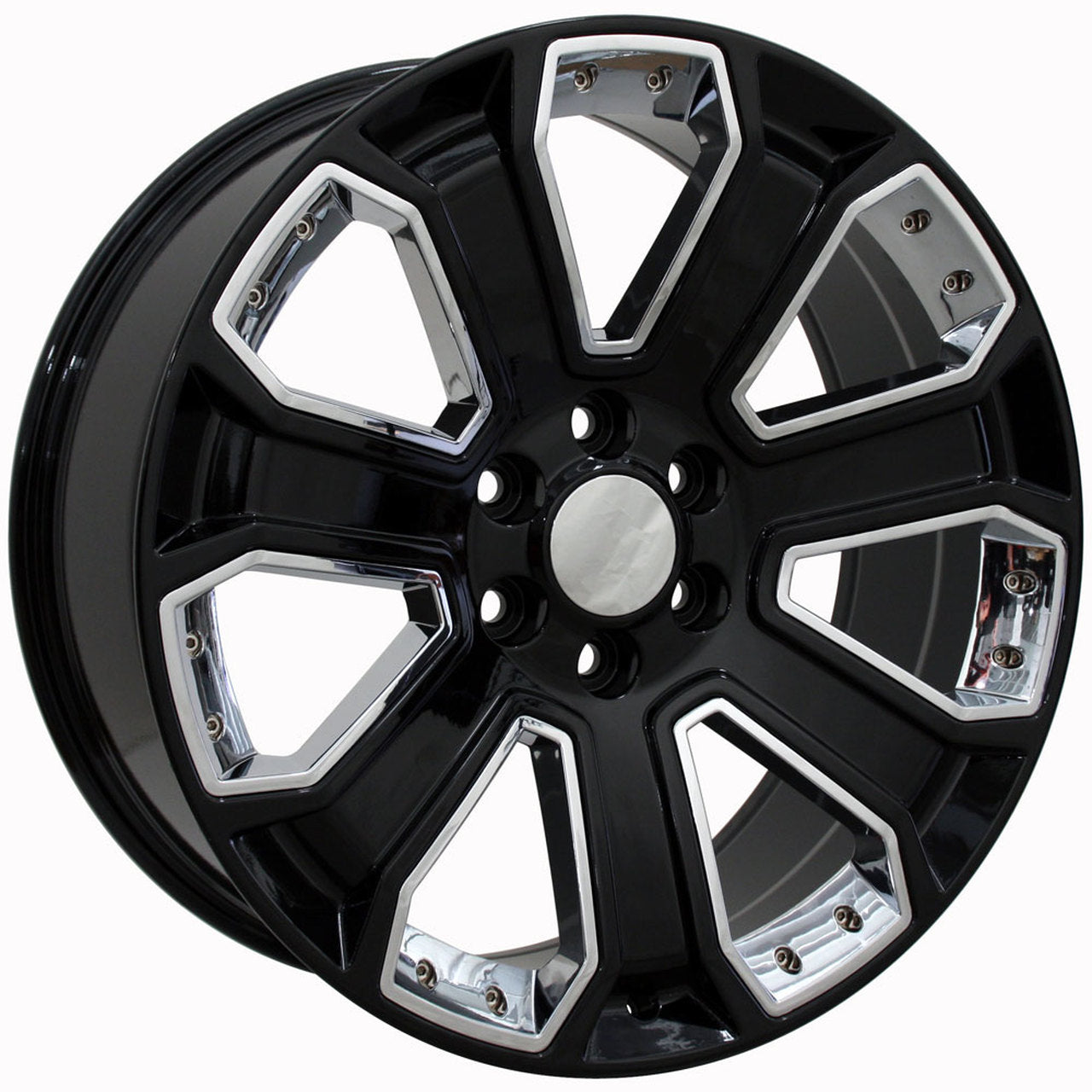 26x10 O.E. Revolution G-06 Gloss Black & Milled 6x139.7 ET31 wheel/rim