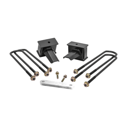ReadyLift  66-2741 4.0" Tall Flat Block (2-pc DS) - Ford Super Duty 17-22