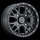 14x7 Vision 545 Rocker Satin Black 4x110 ET38 Wheel Rim-1