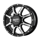 20X8.25 Moto Metal MO995 Gloss Black Machined - Front 8X210 ET127 wheel/rim-2