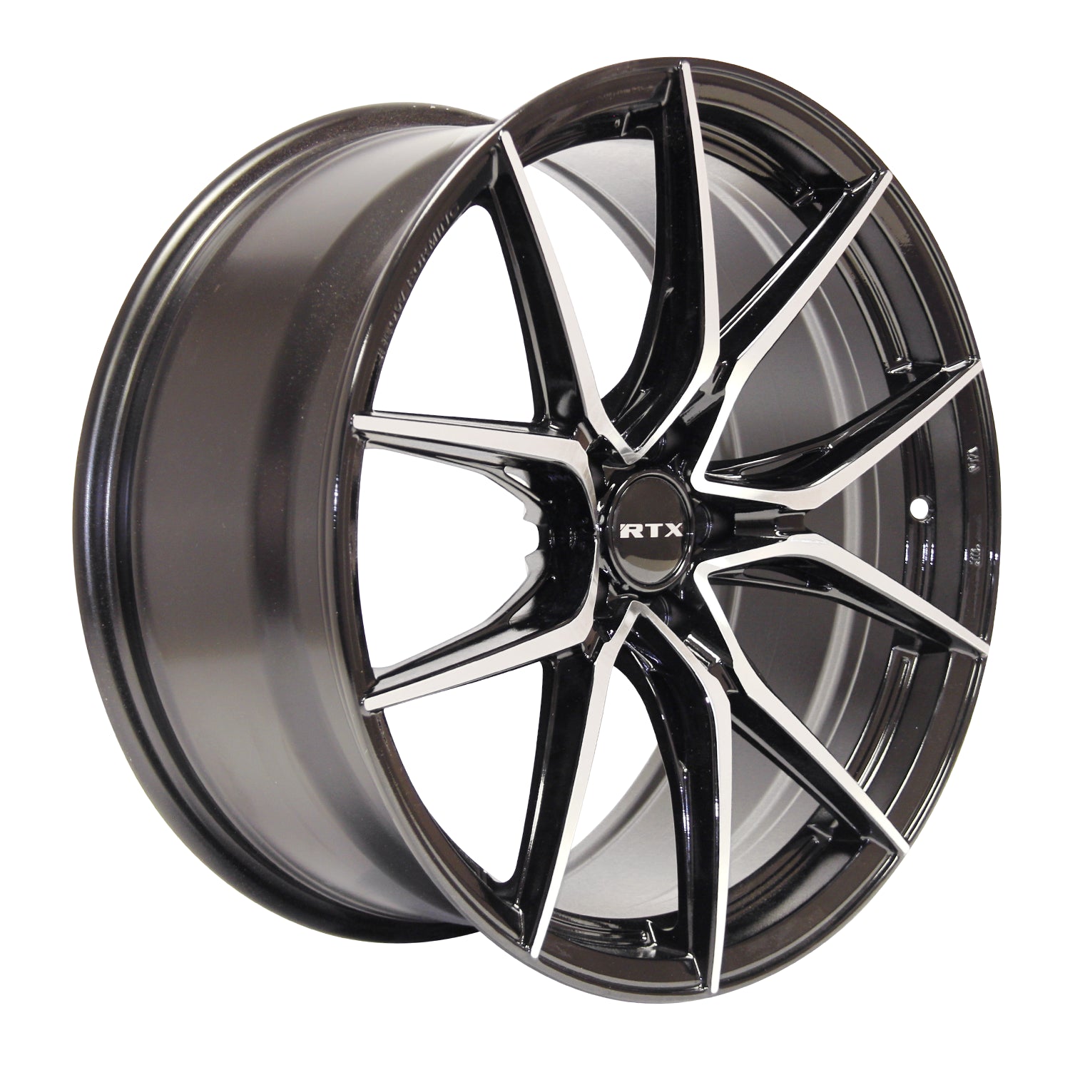 20x9 RTX Slick Black Machined 5x114.3 ET38 wheel/rim