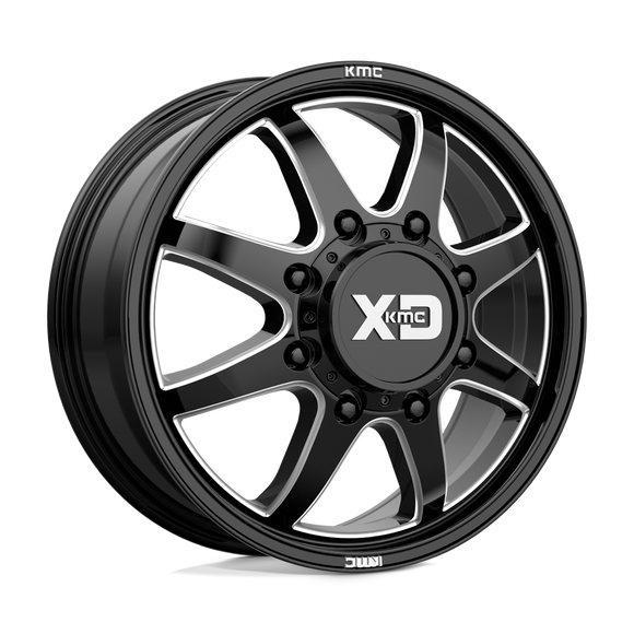 22X8.25 XD Series XD845 Pike DUALLY G-BLK MILL 8X165.1 ET105 wheel/rim