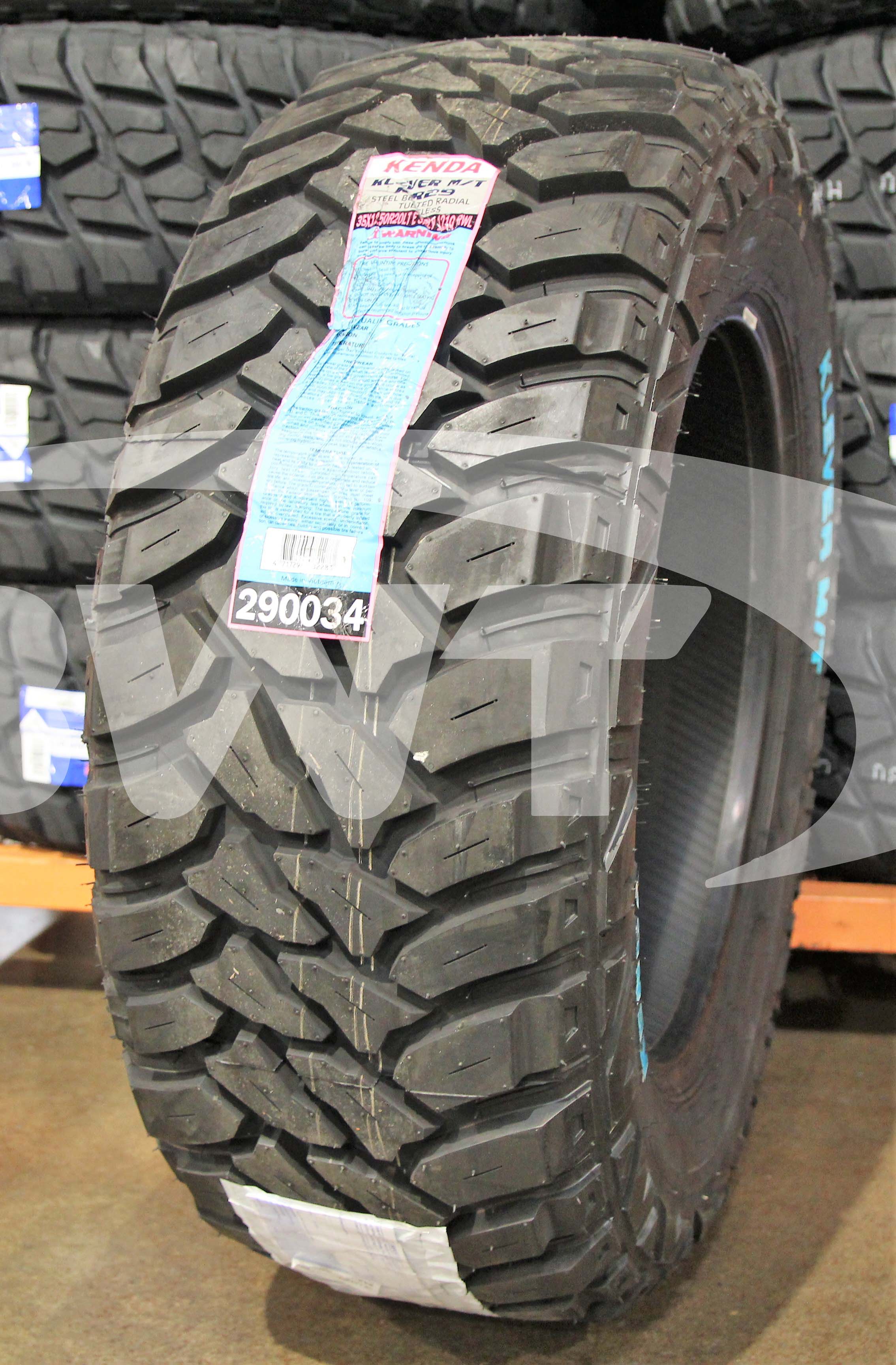 Kenda Klever M/T KR29 Mud Tire(s) 35X12.50R20 LRE RWL 35125020 35X12.50-20 R20