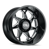 20X12 Cali Off-Road Sevenfold Black-Gloss Wheel/Rim 6x139.7 ET-51