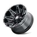 AMERICAN TRUXX BOOM AT1903 BLACK/MILLED 20X9 6-135 -12MM 106.1MM-1