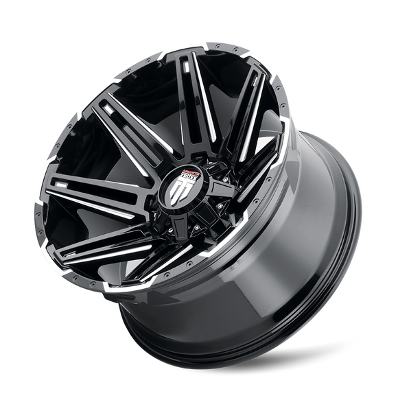 AMERICAN TRUXX BOOM AT1903 BLACK/MILLED 20X9 6-135 -12MM 106.1MM