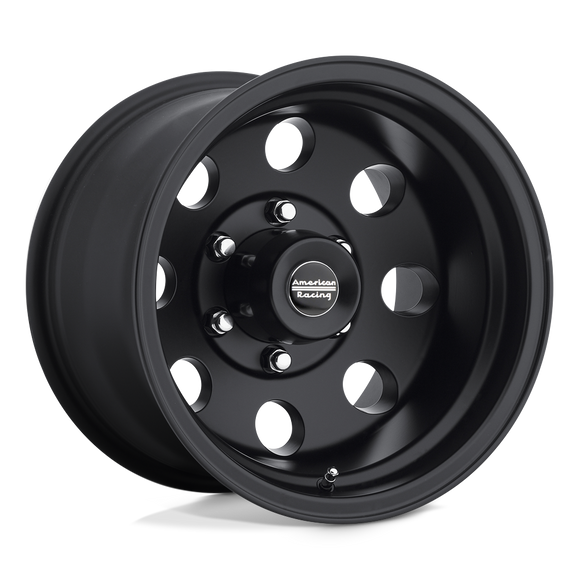 17X9 American Racing Baja Satin Black Wheel/Rim 5x127 17-9 ET-12