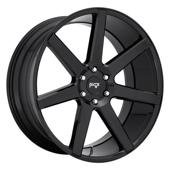 10x24 Niche Wheels M230 Future Gloss Black Wheel 6x139.7 ET20 CB106.10