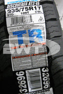 Cooper Discoverer AT3 4S Tire(s) 235/75R17 109T SL OWL 235/75-17 2357517-7