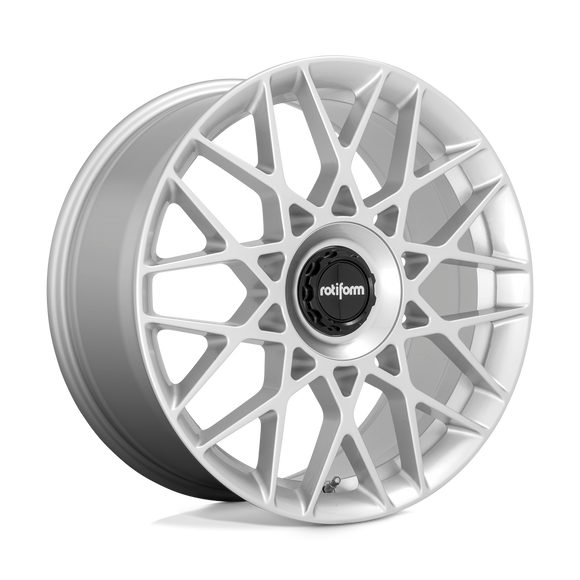 19X8.5 Rotiform R167 BLQ-C Silver 5X112 ET45 wheel/rim
