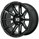 22X10 XD Series XD847 OUTBREAK Gloss Black Milled 5X127 ET-18 wheel/rim-3