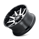 17X9 Ion Alloy 143 Black-Gloss Wheel/Rim 6x139.7 ET-12 143-7983BM-1