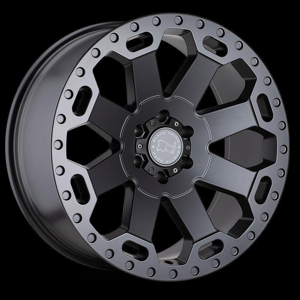 18X8 Black Rhino Warlord M-GNMTL 5X110 ET35 wheel/rim