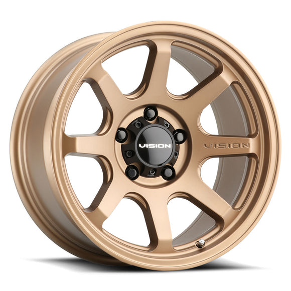 16x8 Vision 351 Flow Bronze 5x114.3 5x4.5 ET0 Wheel Rim