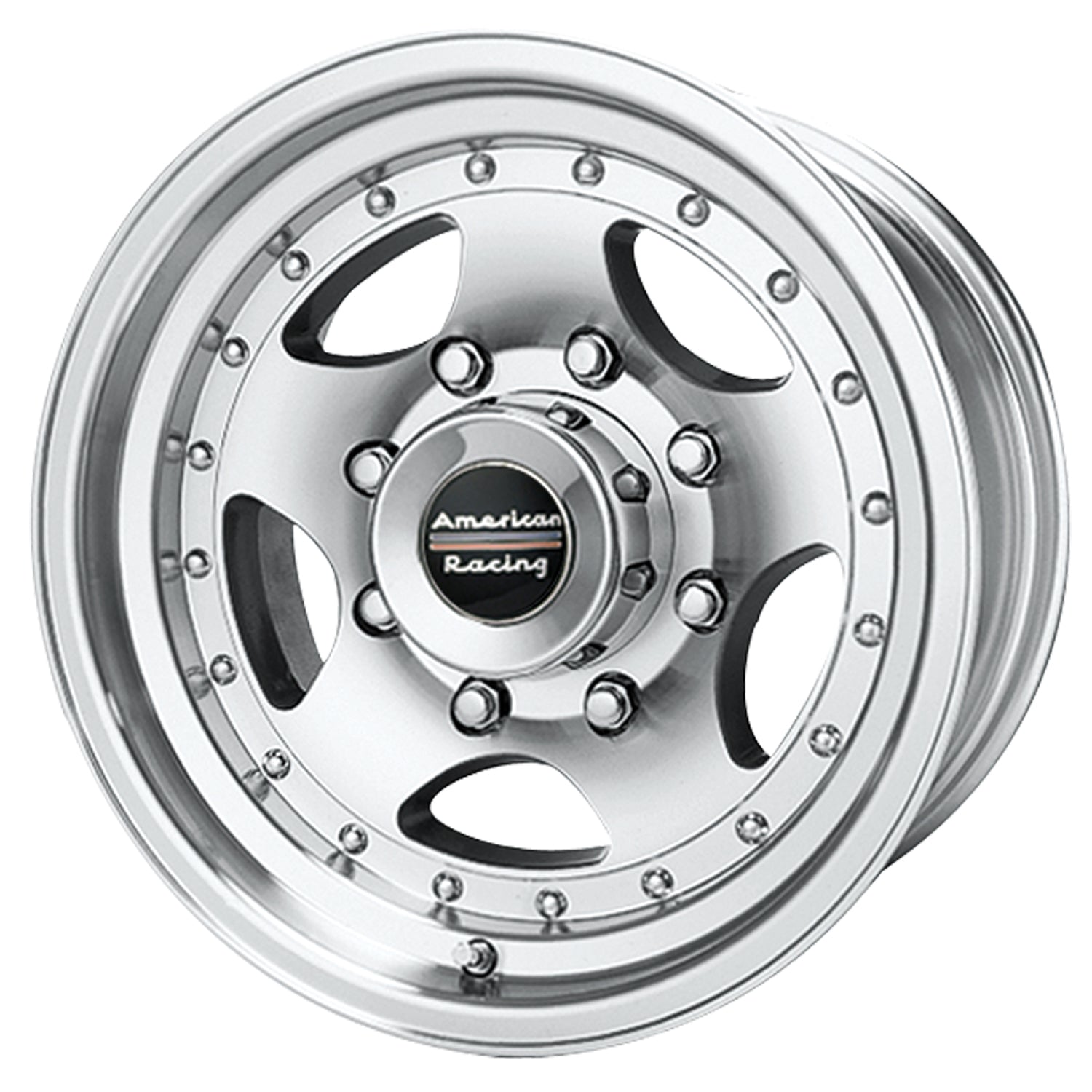 15x8 American Racing AR23 Machined Wheel/Rim 5x139.7 15-8 5-139.7 ET-19