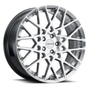 17x8 Vision 474 Recoil Hyper Silver 5x108 5x4.25 ET38 Wheel Rim-2