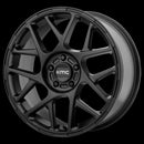 17X8 KMC KM708 Bully Satin Black 5X114.3 ET38 wheel/rim-3