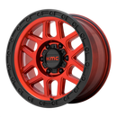 20X9 KMC KM544 MESA Candy Red With Black Lip 6X135 ET18 wheel/rim-3