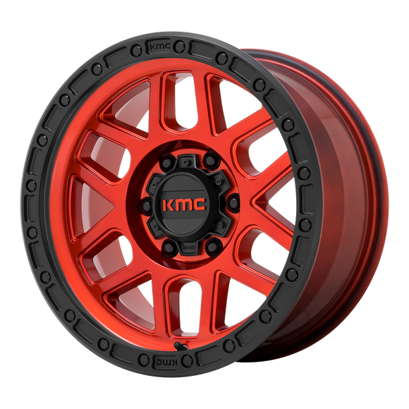 20X9 KMC KM544 MESA Candy Red With Black Lip 6X135 ET18 wheel/rim