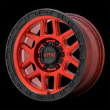 20X9 KMC KM544 MESA Candy Red With Black Lip 6X135 ET18 wheel/rim